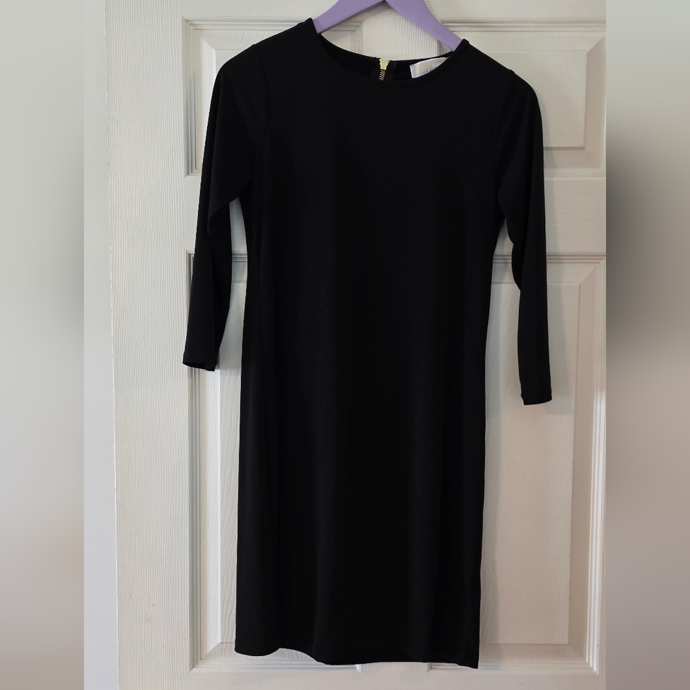 Michael Kors Black Long Sleeve Dress